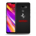 Дизайнерский пластиковый чехол для LG G8 ThinQ ferrari