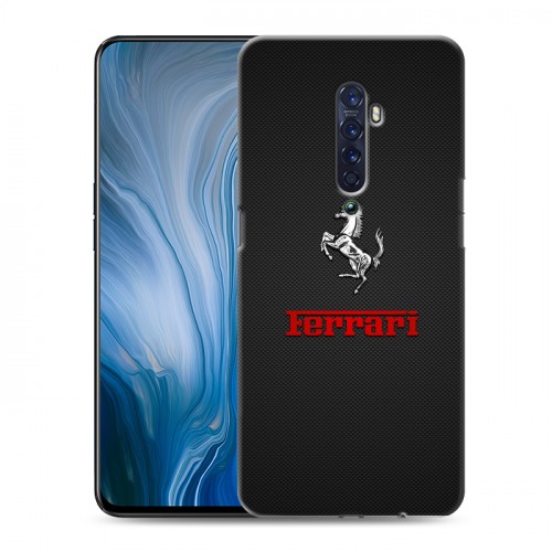 Дизайнерский пластиковый чехол для OPPO Reno2 Z ferrari