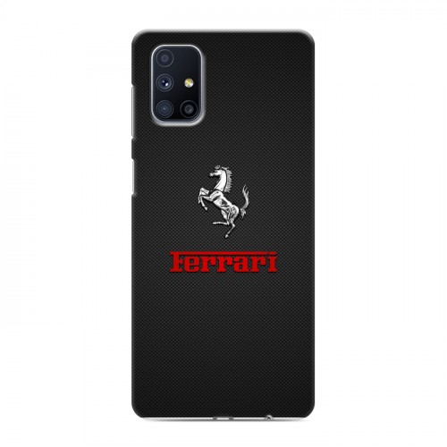 Дизайнерский пластиковый чехол для Samsung Galaxy M51 ferrari