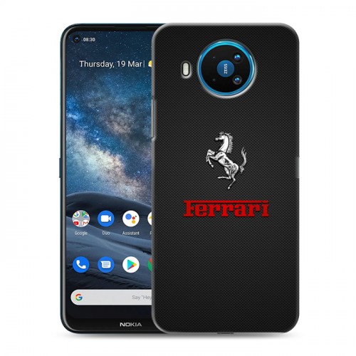 Дизайнерский силиконовый чехол для Nokia 8.3 ferrari