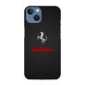 Дизайнерский силиконовый чехол для Iphone 13 ferrari