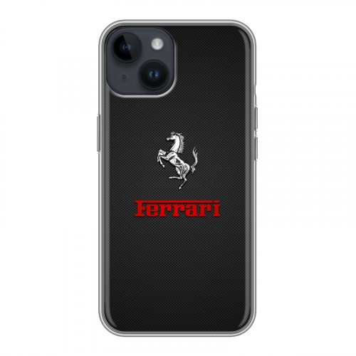 Дизайнерский пластиковый чехол для Iphone 14 ferrari