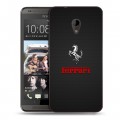 Дизайнерский пластиковый чехол для HTC Desire 700 ferrari