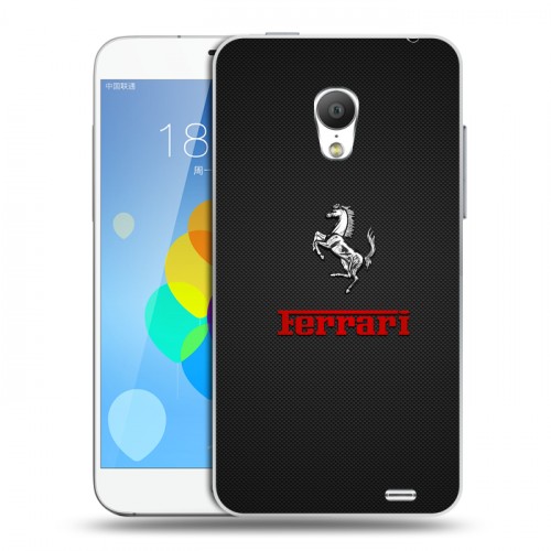 Дизайнерский силиконовый чехол для  Meizu MX3 ferrari