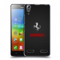 Дизайнерский пластиковый чехол для Lenovo A6000 ferrari