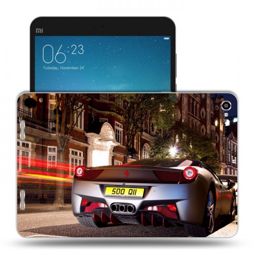 Дизайнерский силиконовый чехол для Xiaomi Mi Pad 2 ferrari