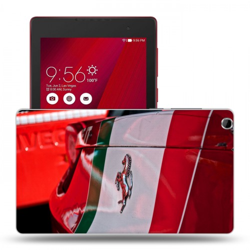 Дизайнерский силиконовый чехол для ASUS ZenPad C 7.0 ferrari