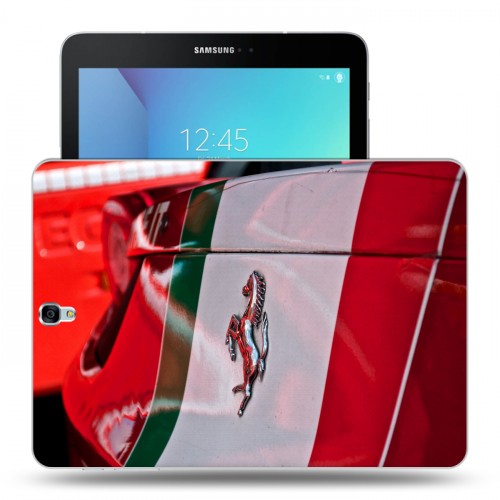 Дизайнерский силиконовый чехол для Samsung Galaxy Tab S3 ferrari