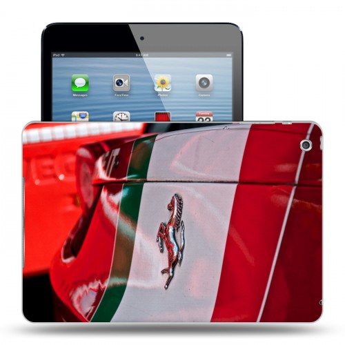 Дизайнерский силиконовый чехол для Ipad Mini ferrari