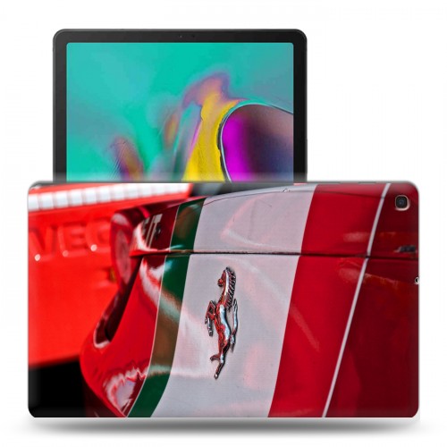 Дизайнерский силиконовый чехол для Samsung Galaxy Tab A 10.1 (2019) ferrari
