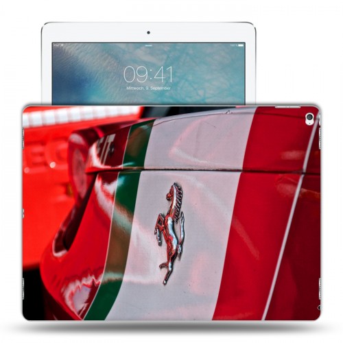 Дизайнерский пластиковый чехол для Ipad Pro ferrari