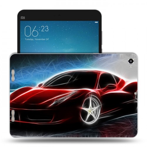 Дизайнерский силиконовый чехол для Xiaomi Mi Pad 2 ferrari