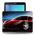 Дизайнерский силиконовый чехол для Samsung Galaxy Tab S3 ferrari