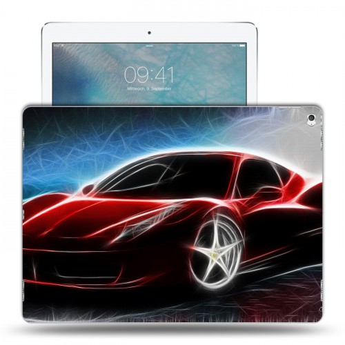 Дизайнерский пластиковый чехол для Ipad Pro ferrari