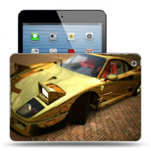 Дизайнерский силиконовый чехол для Ipad Mini ferrari