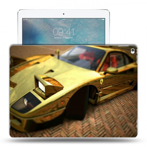 Дизайнерский пластиковый чехол для Ipad Pro ferrari