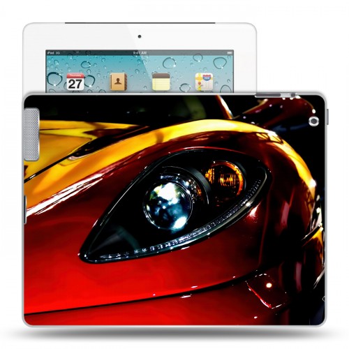 Дизайнерский пластиковый чехол для Ipad 2/3/4 ferrari