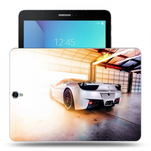 Дизайнерский силиконовый чехол для Samsung Galaxy Tab S3 ferrari