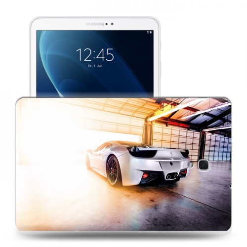 Дизайнерский силиконовый чехол для Samsung Galaxy Tab A 10.5 ferrari
