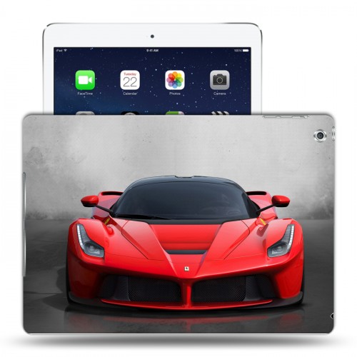 Дизайнерский силиконовый чехол для Ipad (2017) ferrari