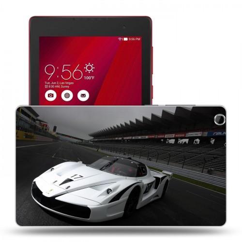 Дизайнерский силиконовый чехол для ASUS ZenPad C 7.0 ferrari