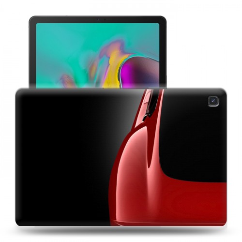 Дизайнерский силиконовый чехол для Samsung Galaxy Tab S5e ferrari