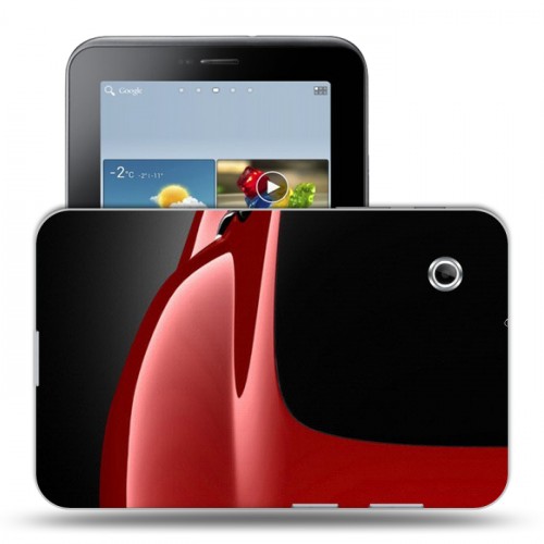 Дизайнерский силиконовый чехол для Samsung Galaxy Tab 2 7.0 ferrari