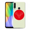 Дизайнерский пластиковый чехол для Huawei Y6p Абстрактный минимализм