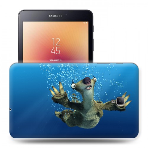 Дизайнерский силиконовый чехол для Samsung Galaxy Tab A 8.0 (2017) Ледниковый период