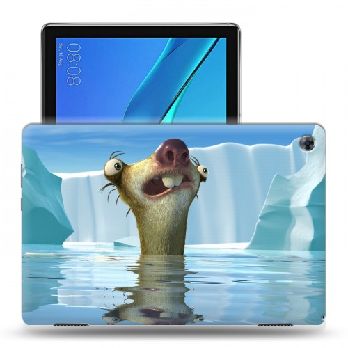 Дизайнерский силиконовый чехол для Huawei MediaPad M5 Lite Ледниковый период