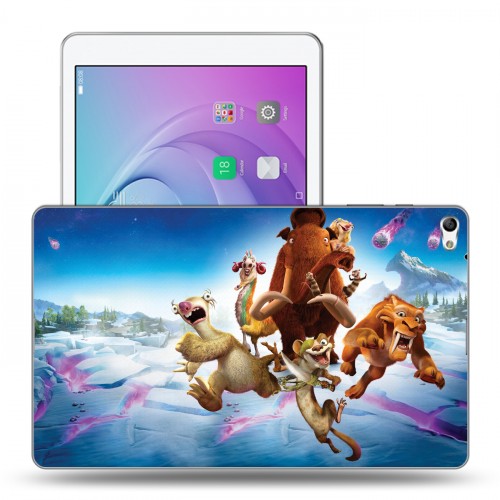 Дизайнерский силиконовый чехол для Huawei MediaPad T2 10.0 Pro Ледниковый период