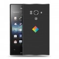 Дизайнерский пластиковый чехол для Sony Xperia acro S Абстрактный минимализм