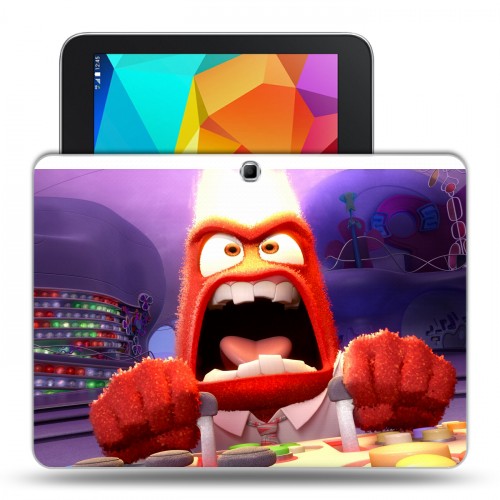 Дизайнерский силиконовый чехол для Samsung Galaxy Tab 4 10.1 Головоломка 