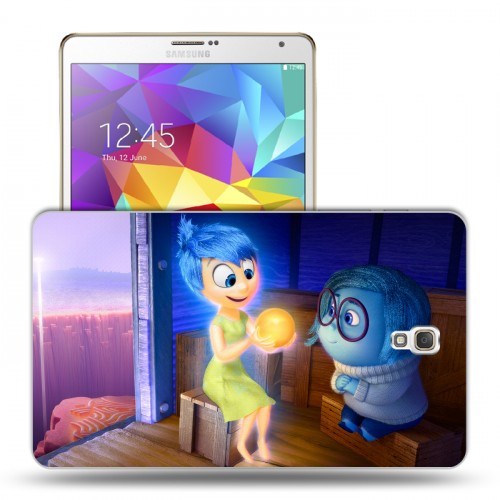 Дизайнерский силиконовый чехол для Samsung Galaxy Tab S 8.4 Головоломка 