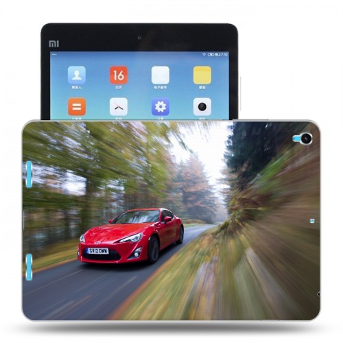 Дизайнерский силиконовый чехол для Xiaomi MiPad Toyota 