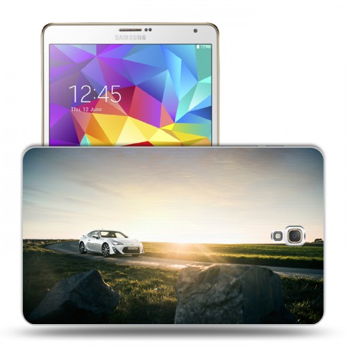 Дизайнерский силиконовый чехол для Samsung Galaxy Tab S 8.4 Toyota 
