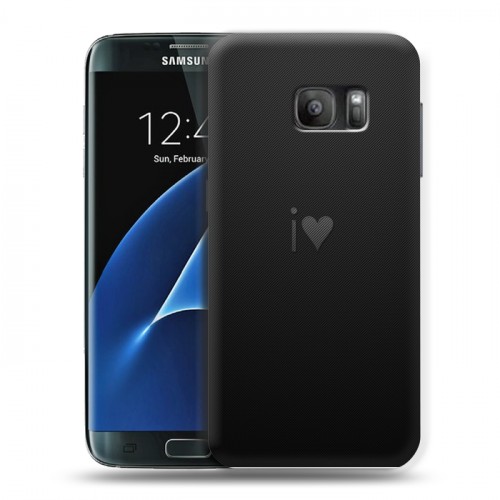 Дизайнерский силиконовый с усиленными углами чехол для Samsung Galaxy S7 Абстрактный минимализм