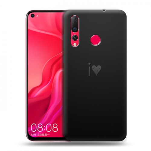 Дизайнерский пластиковый чехол для Huawei Nova 4 Абстрактный минимализм