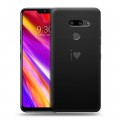 Дизайнерский пластиковый чехол для LG G8 ThinQ Абстрактный минимализм