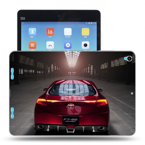 Дизайнерский силиконовый чехол для Xiaomi MiPad Toyota 