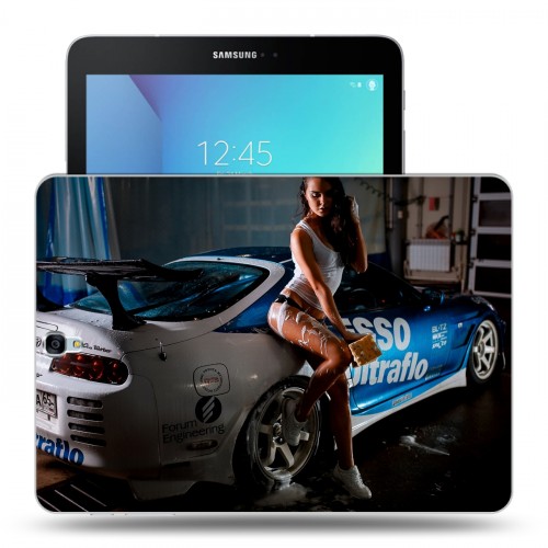 Дизайнерский силиконовый чехол для Samsung Galaxy Tab S3 Toyota 