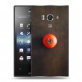 Дизайнерский пластиковый чехол для Sony Xperia acro S Абстрактный минимализм