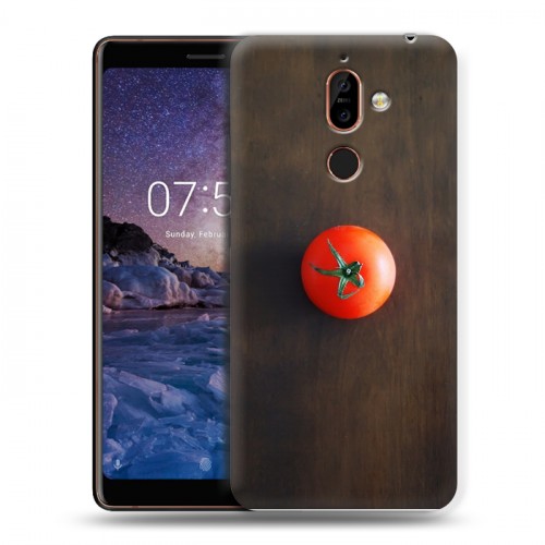 Дизайнерский пластиковый чехол для Nokia 7 Plus Абстрактный минимализм