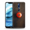 Дизайнерский пластиковый чехол для Nokia 5.1 Plus Абстрактный минимализм