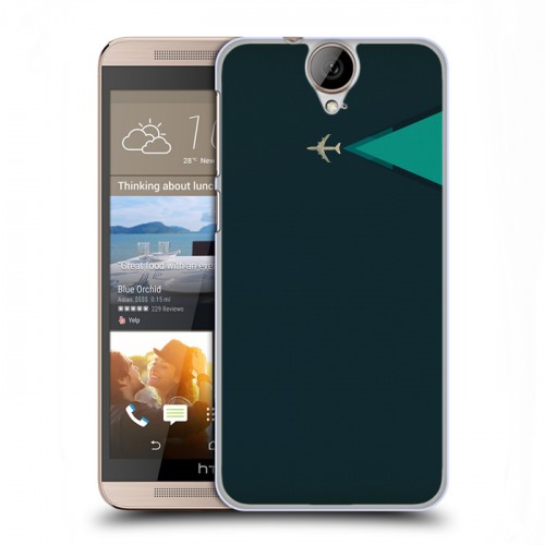 Дизайнерский силиконовый чехол для HTC One E9+ Абстрактный минимализм