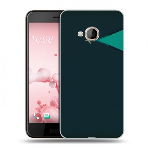 Дизайнерский силиконовый чехол для HTC U Play Абстрактный минимализм