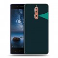 Дизайнерский пластиковый чехол для Nokia 8 Абстрактный минимализм