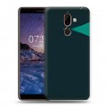 Дизайнерский пластиковый чехол для Nokia 7 Plus Абстрактный минимализм