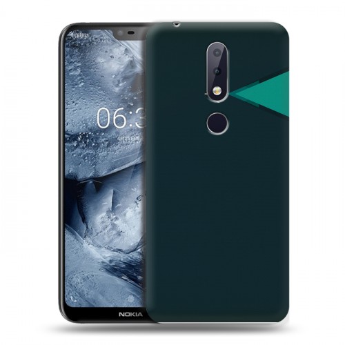 Дизайнерский силиконовый чехол для Nokia 6.1 Plus Абстрактный минимализм