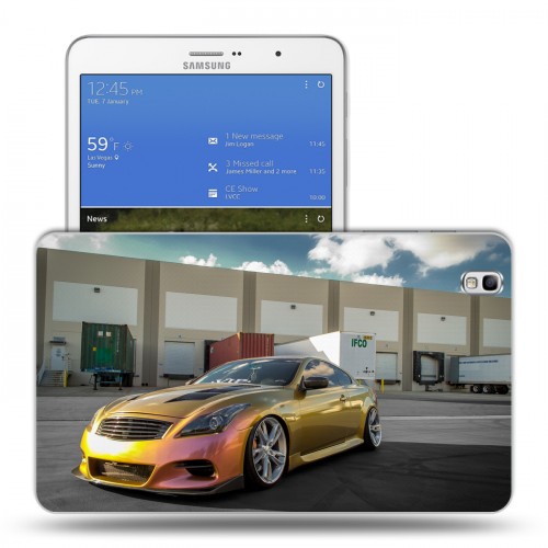 Дизайнерский силиконовый чехол для Samsung Galaxy Tab Pro 8.4 infiniti